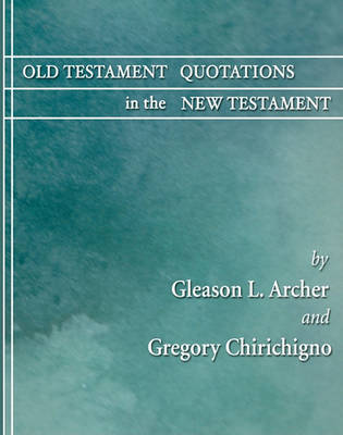 Book cover for Old Testament Quotations in the New Testament