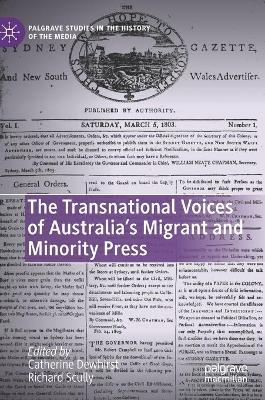 Cover of The Transnational Voices of Australia's Migrant and Minority Press