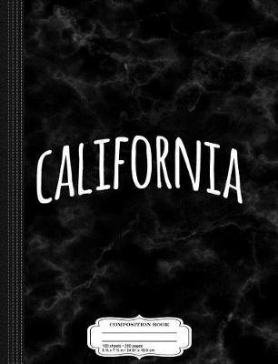 Book cover for California Composition Notebook