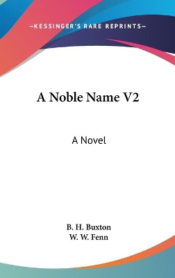 Book cover for A Noble Name V2