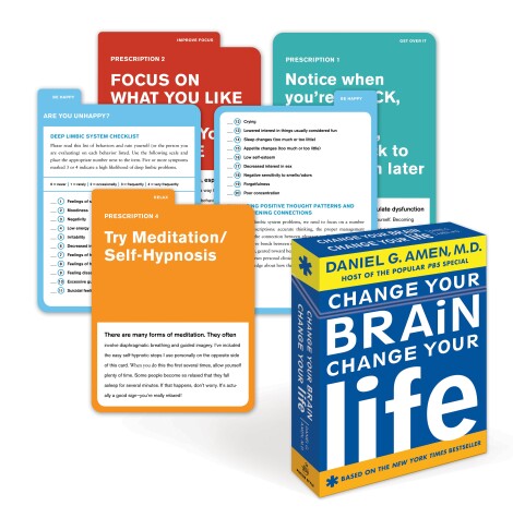 Book cover for Change Your Brain, Change Your Life Flashcards