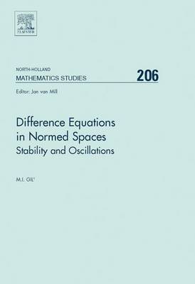 Book cover for Difference Equations in Normed Spaces