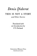Book cover for This is Not a Story and Other Stories