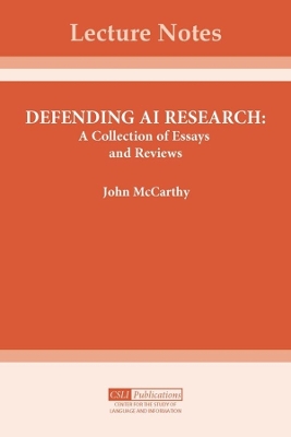 Book cover for Defending AI Research