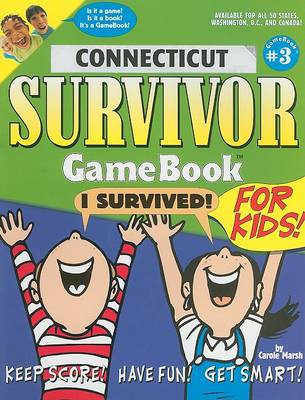 Cover of Connecticut Survivor Game Book for Kids!