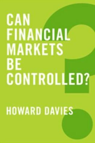 Cover of Can Financial Markets be Controlled?