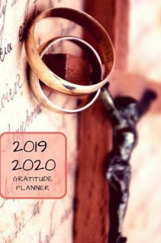 Cover of 2019 2020 15 Months Catholic Gratitude Journal Daily Planner