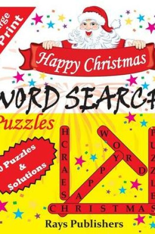 Cover of Happy Christmas Word Search Puzzles