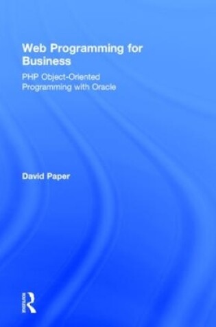 Cover of Web Programming for Business