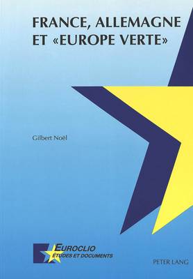 Book cover for France, Allemagne Et -Europe Verte-