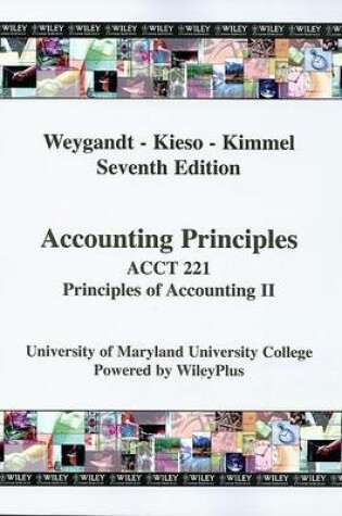 Cover of Accounting Principles, Acct 221 Principles of Accounting II