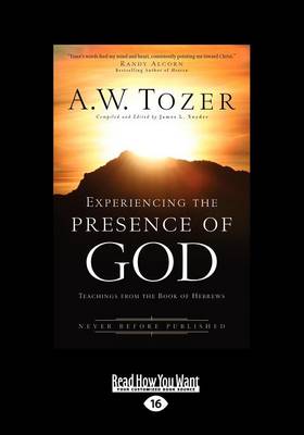 Book cover for Experiencing the Presence of God