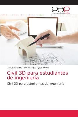 Book cover for Civil 3D para estudiantes de ingeniería