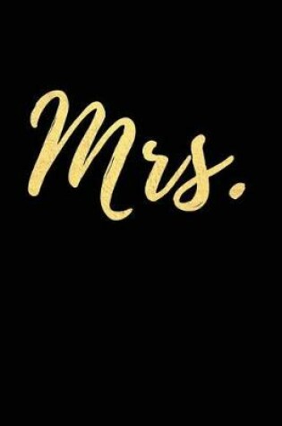 Cover of Mrs.