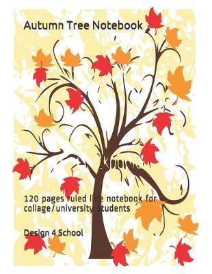 Book cover for Autumn Tree Notebook