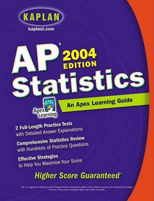 Book cover for AP Statistics, 2004 Edition