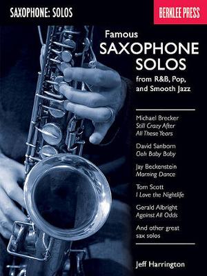 Book cover for Famous Saxophone Solos