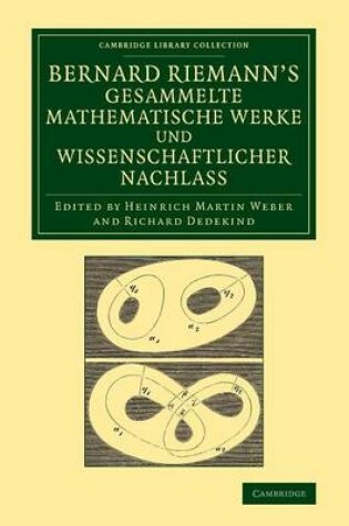 Cover of Bernard Riemann's gesammelte mathematische Werke und wissenschaftlicher Nachlass