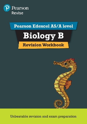 Cover of Pearson REVISE Edexcel AS/A Level Biology Revision Workbook - 2025 and 2026 exams