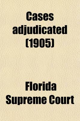 Book cover for Cases Adjudicated Volume 46