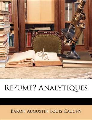 Book cover for Reume Analytiques