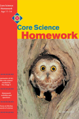 Cover of Core Science Homework