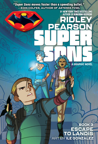 Book cover for Super Sons: Escape to Landis