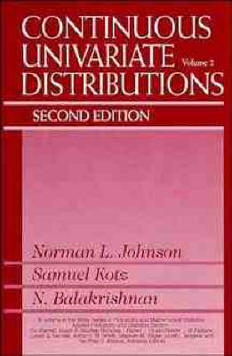 Cover of Continuous Univariate Distributions 2e V 2