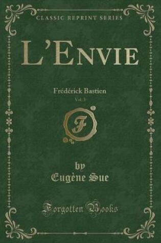 Cover of L'Envie, Vol. 3