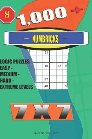 Cover of 1,000 + Numbricks 7x7