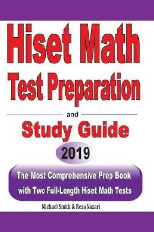 Cover of HiSET Math Test Preparation and study guide