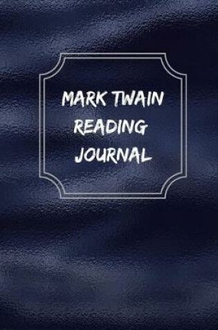 Cover of Mark Twain Reading Journal