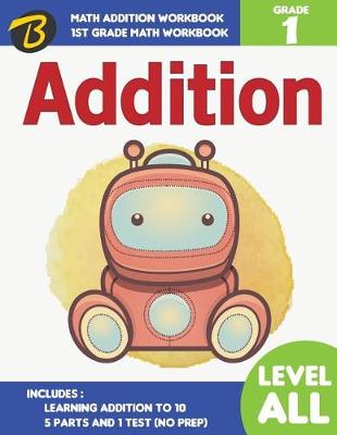 Book cover for Addition Workbook Grade 1