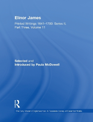 Book cover for Elinor James