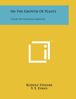 Book cover for On the Growth of Plants