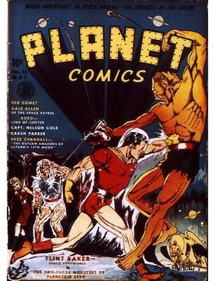 Book cover for Planet Comics 12