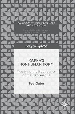 Cover of Kafka's Nonhuman Form