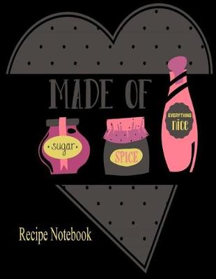 Book cover for Recipe Notebook