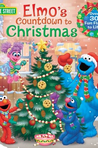 Cover of Elmo's Countdown to Christmas (Sesame Street)
