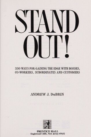 Cover of Stand Out!