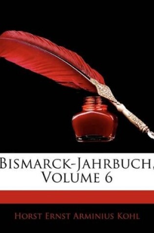 Cover of Bismarck-Jahrbuch, Volume 6