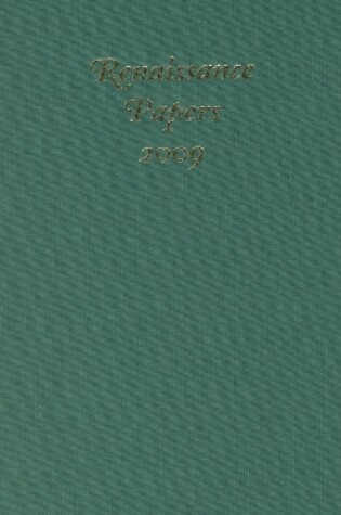 Cover of Renaissance Papers 2009