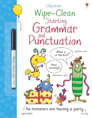 Cover of Wipe-clean Starting Grammar and Punctuation