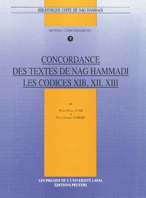 Book cover for Concordance Des Textes De Nag Hammadi. Les Codices XIB, XII, XIII