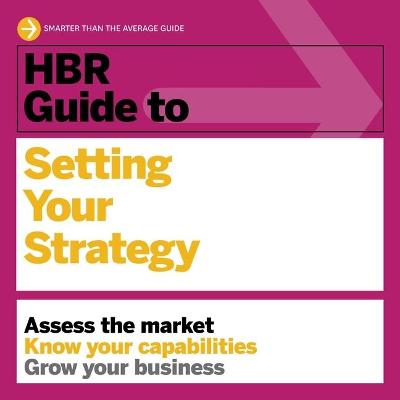 Book cover for HBR Guide to Setting Your Strategy