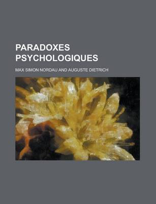 Book cover for Paradoxes Psychologiques