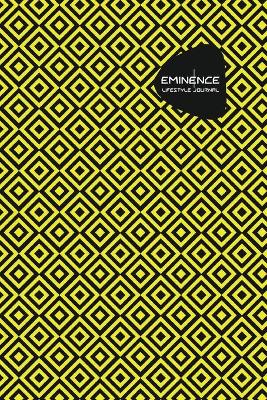 Book cover for Eminence Lifestyle Journal, Creative, Write-in Notebook, Dotted Lines, Wide Ruled, Medium Size 6 x 9 Inch (Yellow)