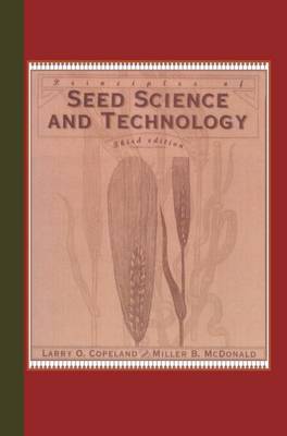 Book cover for Principles of Seed Science and Technology