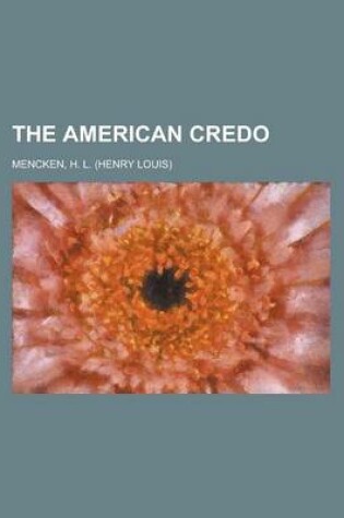 Cover of The American Credo