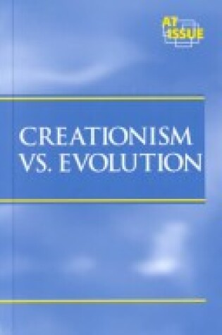 Cover of Creationism Vs Evolution
